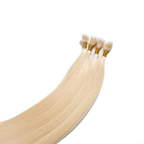 Nano Ring Remy Hair Extensions Straight Micro Beads 0.5g-1g Strand