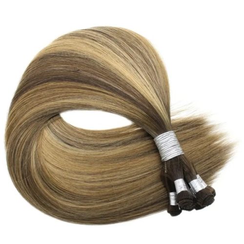 Double Drawn Thick End Handtied Hair extension bundles