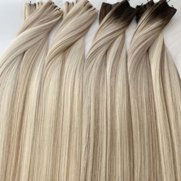 Thin Invisible Genius Weft Hair Extensions