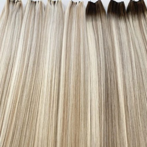 Hand Tied Genius Weft Can Be Cut Human Hair