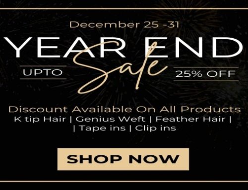 Preparing hair extension for New Year – The best New Year hairstyles 2025