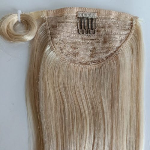 Double Drawn Wrap Around Drawstring Ponytail Hair Extensions