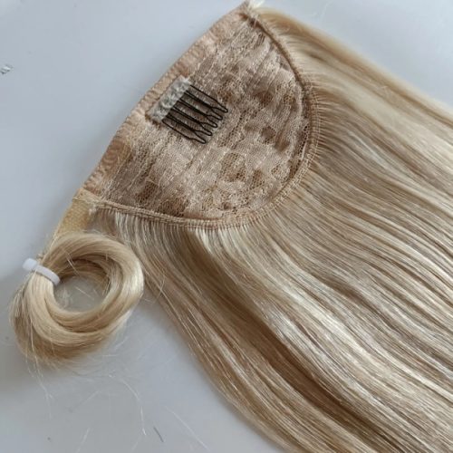 Double Drawn Wrap Around Drawstring Ponytail Hair Extensions