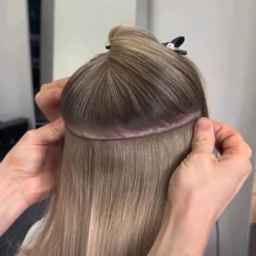 Genius Invisible Tape in Hair Seamless Human Hair Extension