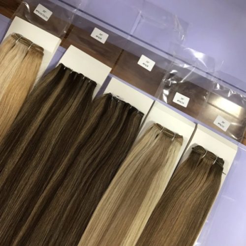 High Quality Cuticle Aligned European Hair Weft Machine Weft Extensions