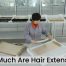 human hair extensions