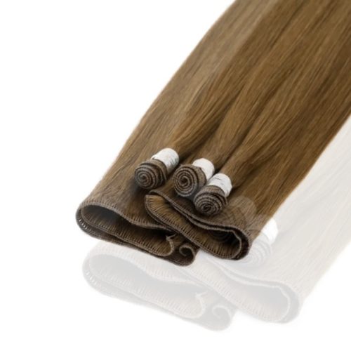 Stable Quality Hand Tied Wefts 100% Russian Hair Extensions