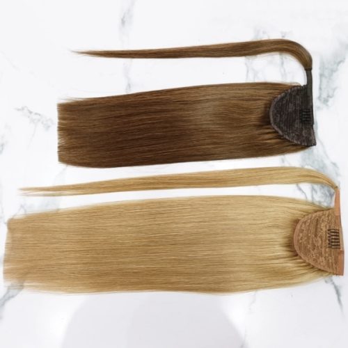 Wholesale Natural Wrap Around Drawstring Ponytail Hair