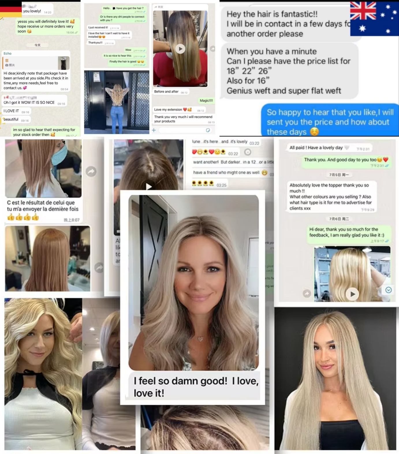 Shiny hair extension review