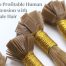 Guide to profitable human hair extension with wholesale hair vendor