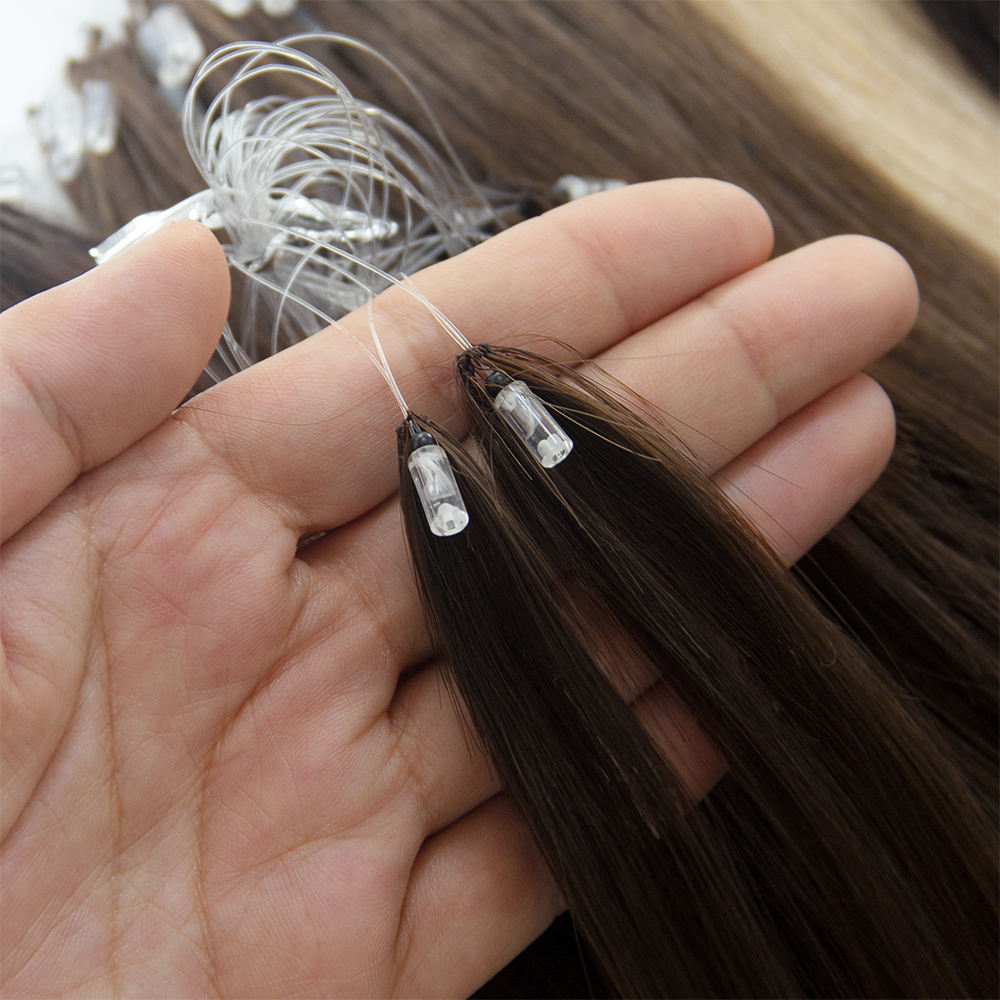 H Tips Hair Extensions Invisible Easy Feathering Hair