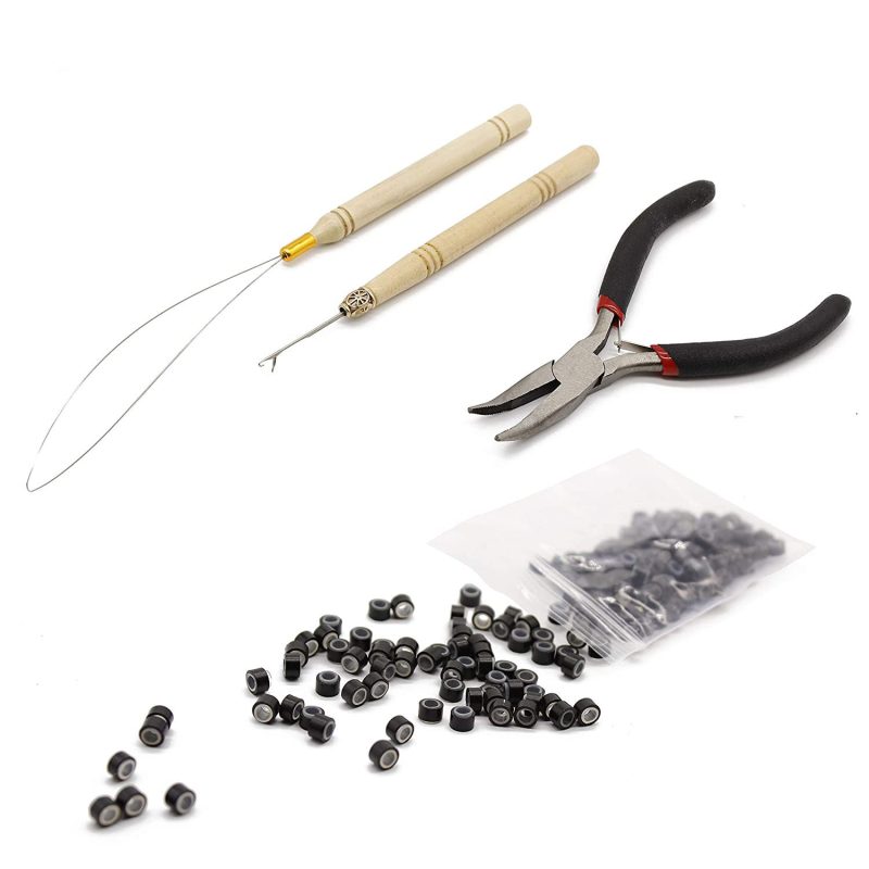 Human Hair Extensions Tool Kit 